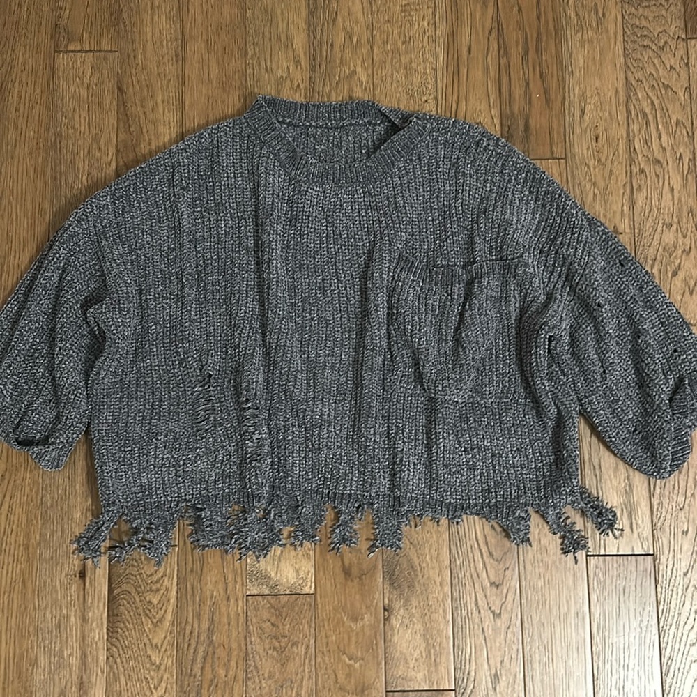 Distressed Sweater